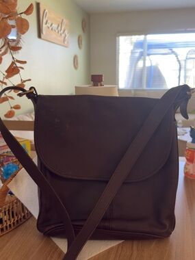 Coach Dark Brown Crossbody Bag